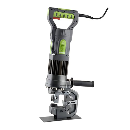 Elektrische Stanzmaschine mit 1800 W, hydraulisches Stanzwerkzeug zum Stanzen von Winkeln aus Stahl, Eisen, Aluminium, Kupfer und mehr | 5 Stück Blechstanzen | Tragbar und leistungsstark | ZL-22U (ZL Elektrische Stanzmaschine mit 1800 W, hydraulisches Stanzwerkzeug zum Stanzen von Winkeln aus Stahl, Eisen, Aluminium, Kupfer und mehr | 5 Stück Blechstanzen | Tragbar und leistungsstark | ZL-22U (ZL von HDINH