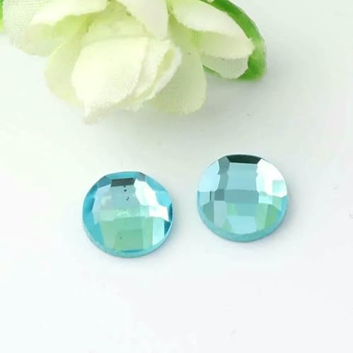 1 Packung runder Glas-Cabochon mit flacher Rückseite, 6/8/10/12/14/16/18/20 mm, mehrfarbiger Kristall-Cabochon, Kamee zur Herstellung von DIY-Anhängern und Schmuck, Seeblau, 16 mm, 30 Stück 1 Packung runder Glas-Cabochon mit flacher Rückseite, 6/8/10/12/14/16/18/20 mm, mehrfarbiger Kristall-Cabochon, Kamee zur Herstellung von DIY-Anhängern und Schmuck, Seeblau, 16 mm, 30 Stück von HDJSDB