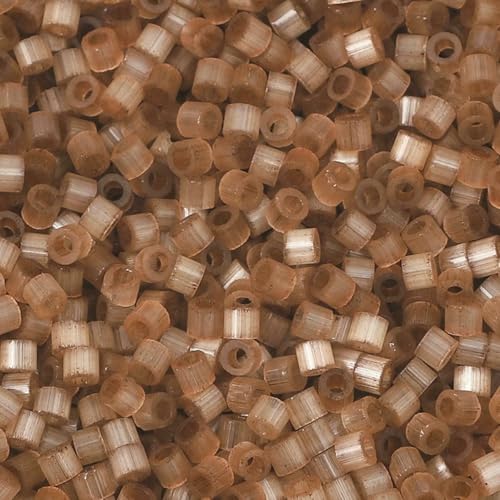 10 Gramm Glasperlen, mehrfarbig, zylinderförmig, Katzenaugen-Imitation, lose Abstandsperlen, DIY-Halskettenschmuck, ca. 2,5 mm Durchmesser, Kaffeebraun 10 Gramm Glasperlen, mehrfarbig, zylinderförmig, Katzenaugen-Imitation, lose Abstandsperlen, DIY-Halskettenschmuck, ca. 2,5 mm Durchmesser, Kaffeebraun von HDJSDB