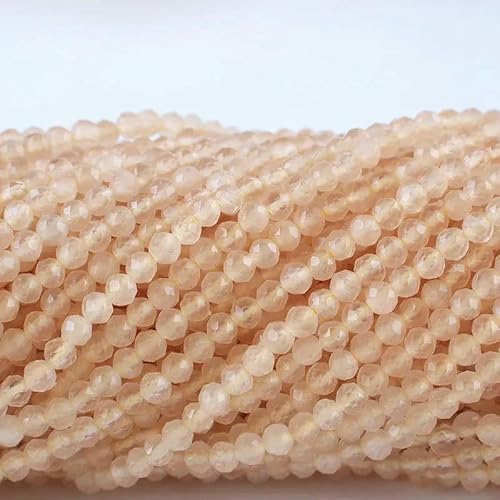 10 Stränge/Los Neue Katzenaugen-Kristallperlen, facettierte lose Glasperlen zur Schmuckherstellung, DIY-Armband, Halskette, Ohrringe, Kirschblüte, 3,0 mm (1150 Stück) von HDJSDB