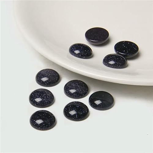 10 Stück/Los Naturstein-Cabochons, runde Perlenfassung, Cabochon-Perlen für Anhänger, Ringe, Ohrringe, Halsketten, Schmuck, DIY-Zubehör, 3, Blauer Sandstein, 4,0 mm 10 Stück/Los Naturstein-Cabochons, runde Perlenfassung, Cabochon-Perlen für Anhänger, Ringe, Ohrringe, Halsketten, Schmuck, DIY-Zubehör, 3, Blauer Sandstein, 4,0 mm von HDJSDB