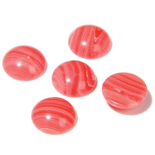 10 Stück/Los runder Stein-Cabochon 4/6/8/10/12/14,0 mm, natürlicher Tigerauge-Labradorit-Jaspis, Kamee, passend für DIY-Ringe, Halsketten, Handarbeiten, synthetischer roter Achat, 12 mm 10 Stück/Los runder Stein-Cabochon 4/6/8/10/12/14,0 mm, natürlicher Tigerauge-Labradorit-Jaspis, Kamee, passend für DIY-Ringe, Halsketten, Handarbeiten, synthetischer roter Achat, 12 mm von HDJSDB