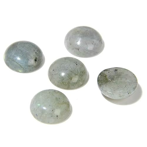 10 Stück/Los runder Stein-Cabochon 4/6/8/10/12/14,0 mm, natürlicher Tigerauge-Labradorit-Jaspis-Kamee, passend für DIY-Ringe, Halsketten, Handarbeiten, Labradorit, 4,0 mm 10 Stück/Los runder Stein-Cabochon 4/6/8/10/12/14,0 mm, natürlicher Tigerauge-Labradorit-Jaspis-Kamee, passend für DIY-Ringe, Halsketten, Handarbeiten, Labradorit, 4,0 mm von HDJSDB