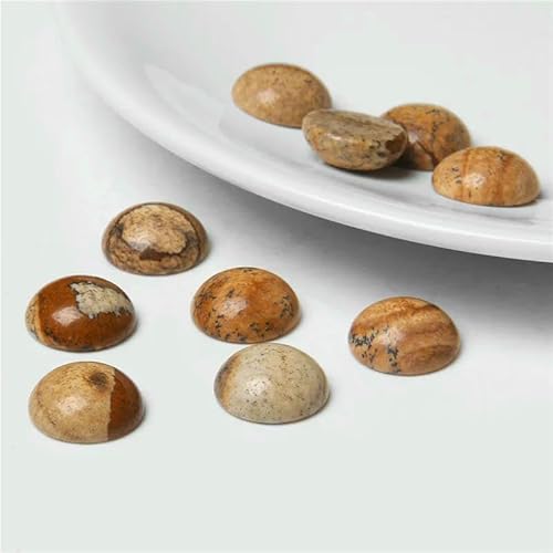 10 Stück/Lot Naturstein-Cabochons, runde Perlenfassung, Cabochon-Perlen für Anhänger, Ringe, Ohrringe, Halsketten, Schmuck, DIY-Zubehör, 4. Bild, 14,0 mm 10 Stück/Lot Naturstein-Cabochons, runde Perlenfassung, Cabochon-Perlen für Anhänger, Ringe, Ohrringe, Halsketten, Schmuck, DIY-Zubehör, 4. Bild, 14,0 mm von HDJSDB