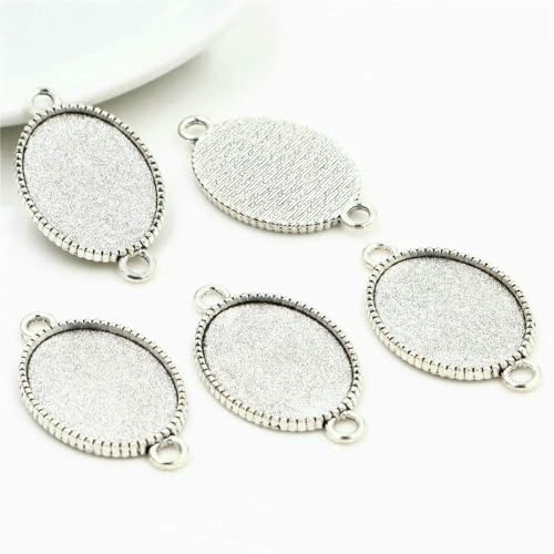 10 Stück 18x25mm Innengröße 3 Farben Klassischer Stil Kamee Cabochon Basisfassung Charms Anhänger Halskettenbefunde.-C2-18 10 Stück 18x25mm Innengröße 3 Farben Klassischer Stil Kamee Cabochon Basisfassung Charms Anhänger Halskettenbefunde.-C2-18 von HDJSDB