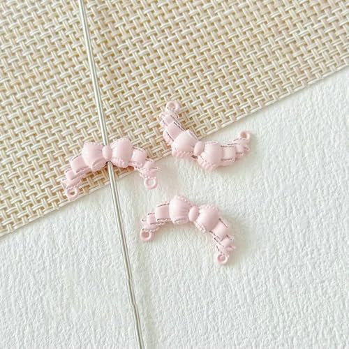 10 Stück Macaron-Farbe, süße, schleifenförmige Roller-Perlen, gebackene Farbe, Zinklegierung, lose Abstandsperlen für die Schmuckherstellung, DIY-Zubehör-2 10 Stück Macaron-Farbe, süße, schleifenförmige Roller-Perlen, gebackene Farbe, Zinklegierung, lose Abstandsperlen für die Schmuckherstellung, DIY-Zubehör-2 von HDJSDB