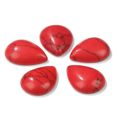 10 Stück natürliche flache Tigerauge-Stein-Cabochon-Perlen, Wassertropfen-Patch, Kamee-Perlen zur Schmuckherstellung, DIY-Ring, Ohrringe, Armbänder, Nr. 22, Türkis, 13 x 18 mm 10 Stück natürliche flache Tigerauge-Stein-Cabochon-Perlen, Wassertropfen-Patch, Kamee-Perlen zur Schmuckherstellung, DIY-Ring, Ohrringe, Armbänder, Nr. 22, Türkis, 13 x 18 mm von HDJSDB