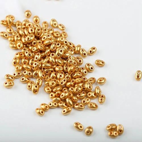 10 g/Los 2,5 x 5 mm tschechische Doppelloch-Glasperlen, farbige ovale Glasperlen zur Schmuckherstellung, Halskette, Armband, handgefertigtes Zubehör-A15 10 g/Los 2,5 x 5 mm tschechische Doppelloch-Glasperlen, farbige ovale Glasperlen zur Schmuckherstellung, Halskette, Armband, handgefertigtes Zubehör-A15 von HDJSDB