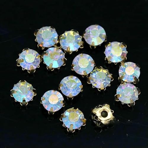 100p 3,0 mm Farbe Nähen auf Kristallglas Strass Montees Gold Krallenbasis Handwerk Edelsteine Hochzeit Kostüm Kleid Schmuck machen Perlen-klar ab 100p 3,0 mm Farbe Nähen auf Kristallglas Strass Montees Gold Krallenbasis Handwerk Edelsteine Hochzeit Kostüm Kleid Schmuck machen Perlen-klar ab von HDJSDB