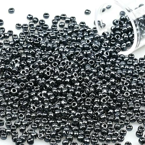 12 Gramm tschechische Glasperlen, einheitlich 2,0, Metallfarben, Rocailles-Perlen zur Schmuckherstellung, DIY-Armband, Halskette, Ohrringe, PZ1202, 2 mm, 1200 Stück, Tube 12 Gramm tschechische Glasperlen, einheitlich 2,0, Metallfarben, Rocailles-Perlen zur Schmuckherstellung, DIY-Armband, Halskette, Ohrringe, PZ1202, 2 mm, 1200 Stück, Tube von HDJSDB