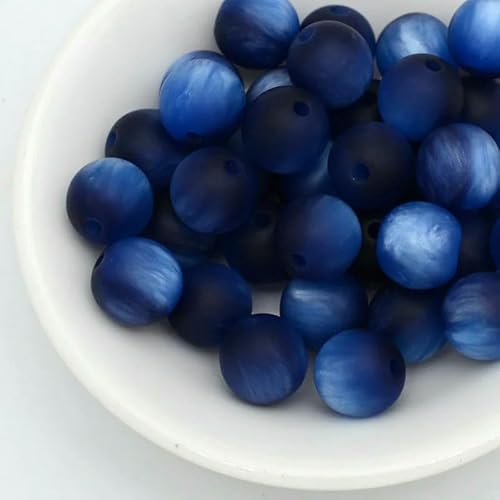 12 mm 16 mm 20 mm Acryl Matt Harz Cat Eye Frost Perlen für Bead Pen-Farbe 3–20 mm 100 Stück von HDJSDB