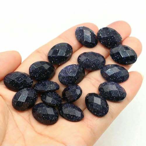 13 x 18 mm ovale Perlen mit flacher Rückseite, natürliche facettierte Steine, Kristall-Kamee-Abstandshalter für die Schmuckherstellung, DIY-Anhänger, Halsket 13 x 18 mm ovale Perlen mit flacher Rückseite, natürliche facettierte Steine, Kristall-Kamee-Abstandshalter für die Schmuckherstellung, DIY-Anhänger, Halsket von HDJSDB