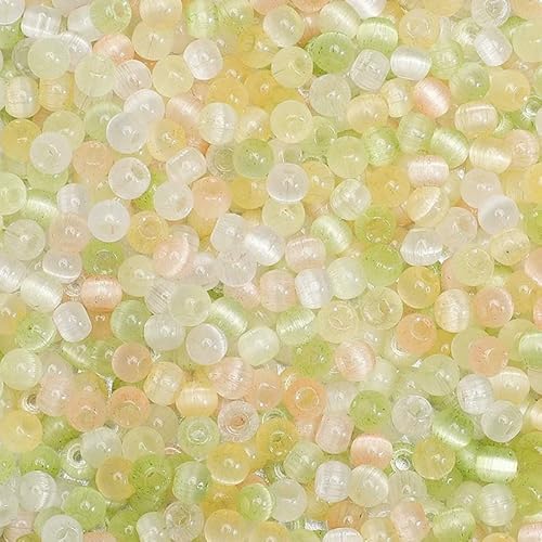 150 Stück 4,0 mm bunte Glasperlen, runde Katzenaugen-Abstandshalter, lose Perlen, DIY-Armband, Halskette, Handykette, Schmuckherstellungsmaterialien, gemischte Farbe 1–4,0 mm 150 Stück 4,0 mm bunte Glasperlen, runde Katzenaugen-Abstandshalter, lose Perlen, DIY-Armband, Halskette, Handykette, Schmuckherstellungsmaterialien, gemischte Farbe 1–4,0 mm von HDJSDB