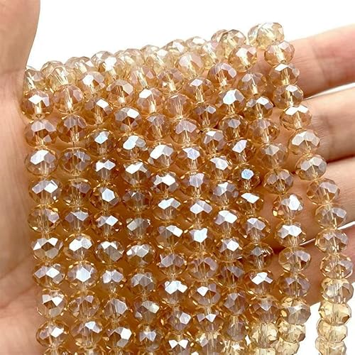 2 3 4 6 8 mm österreichische facettierte Kristallperlen, Rondelle, lose Abstandshalter, Armbänder, Ohrringe, DIY-Glasperlen zur Schmuckherstellung, c32-2 mm (ca. 170 Stück) von HDJSDB