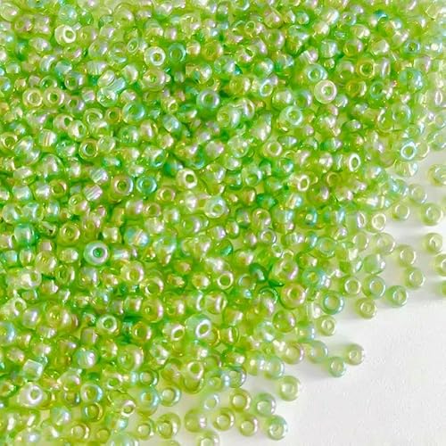 2 mm, 3,0 mm, 4,0 mm, lose Glasperlen, kleine Anhänger, DIY-Bastelperlen für Armbänder, Schmuckherstellung, Zubehör für Halsketten, 15–2 mm, 1000 Stück von HDJSDB