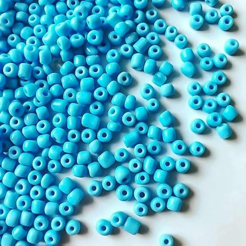 2 mm 3,0 mm 4,0 mm Glasperlen, lose Perlen, kleine Anhänger, DIY-Bastelperlen für Armbänder, Schmuckherstellung, Zubehör für Halsketten, Zubehör, 29–3,0 mm, 500 Stück von HDJSDB