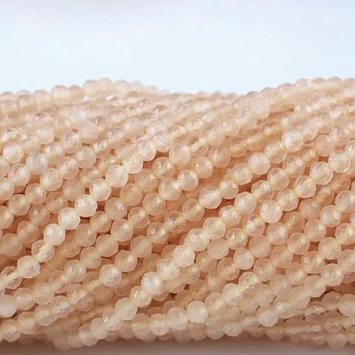 2 mm 3,0 mm Katzenaugen-Kristallperlen, facettierte lose Glasperlen zur Schmuckherstellung, Armband, DIY-Zubehör, 10 Stränge/Los, Kirschblüte, 3,0 mm (1150 Stück) von HDJSDB