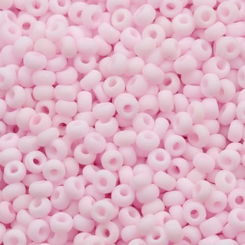 2 mm Macaron-Glasperlen, mattiert, zur Schmuckherstellung, DIY-Charm, lose Abstandshalter, undurchsichtige Rocailles-Perlen, Ohrring-Halsketten-Zubehör, GSB-F-5–10 g, 1300 Stück 2 mm Macaron-Glasperlen, mattiert, zur Schmuckherstellung, DIY-Charm, lose Abstandshalter, undurchsichtige Rocailles-Perlen, Ohrring-Halsketten-Zubehör, GSB-F-5–10 g, 1300 Stück von HDJSDB
