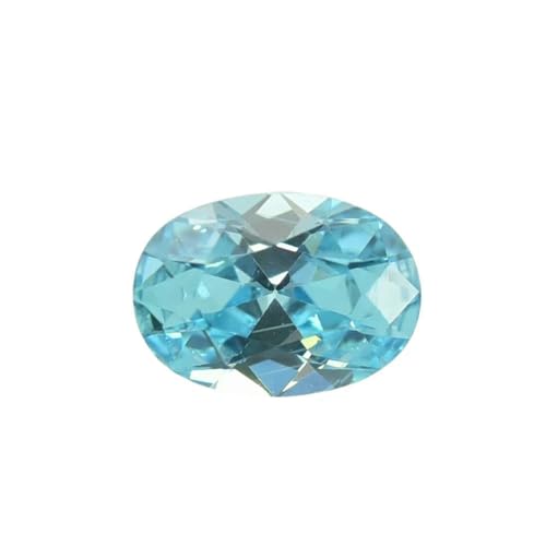 2 x 3,0 mm ~ 13 x 18 mm 5A CZ Ovalschliff Form Größe Synthetische Edelsteine Lose Zirkonia für Schmuck - Aquamarin - 12 x 16 mm (10 Stück) von HDJSDB
