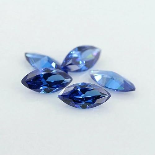 2 x 4,0 mm ~ 10 x 20 mm, 50 Stück/Los, Marquise-Form, Zirkonia-Stein, mehrfarbig, Brillantschliff, lose synthetische Edelsteinperlen für Schmuck, Saphirblau, CZ, 1,5 x 3,0 mm, 50 Stück 2 x 4,0 mm ~ 10 x 20 mm, 50 Stück/Los, Marquise-Form, Zirkonia-Stein, mehrfarbig, Brillantschliff, lose synthetische Edelsteinperlen für Schmuck, Saphirblau, CZ, 1,5 x 3,0 mm, 50 Stück von HDJSDB