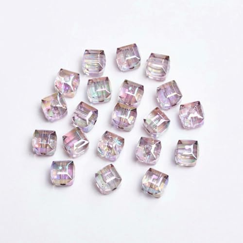 20/30/50 Stück/Beutel, 8 mm, UV-beschichtetes Harz, tschechischer Kristallwürfel, quadratisch, facettierte Perlen, Ohrringe, Armbandanhänger, DIY-Schmuckteil, Basteln, AB Grau, 20 Stück 20/30/50 Stück/Beutel, 8 mm, UV-beschichtetes Harz, tschechischer Kristallwürfel, quadratisch, facettierte Perlen, Ohrringe, Armbandanhänger, DIY-Schmuckteil, Basteln, AB Grau, 20 Stück von HDJSDB
