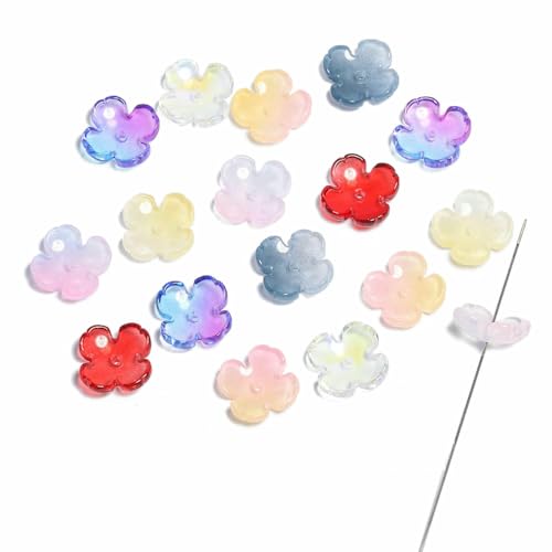 20 Stück Lampwork-Perlen in Blumenform mit vier/fünf/sechs Blütenblättern, glasierte Glasperlen zur Schmuckherstellung, DIY-Ohrring- und Kleidungszubehör, vier Blütenblätter, 20 Stück 20 Stück Lampwork-Perlen in Blumenform mit vier/fünf/sechs Blütenblättern, glasierte Glasperlen zur Schmuckherstellung, DIY-Ohrring- und Kleidungszubehör, vier Blütenblätter, 20 Stück von HDJSDB
