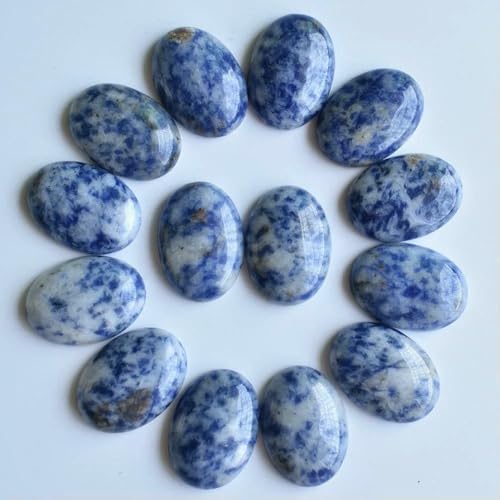 20 teile/los 18x25mm naturstein gemischt Oval CAB teardrop perlen für schmuck machen-sodalith stein von HDJSDB