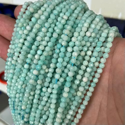 2025 neue 2 mm 3,0 mm Natursteinperlen, Blauquarz, Kristall, Türkis, Aquamarin, Perlen für Perlenarbeiten, DIY-Armbandzubehör, 38 cm, 12 Amazonit, 3,0 mm 2025 neue 2 mm 3,0 mm Natursteinperlen, Blauquarz, Kristall, Türkis, Aquamarin, Perlen für Perlenarbeiten, DIY-Armbandzubehör, 38 cm, 12 Amazonit, 3,0 mm von HDJSDB