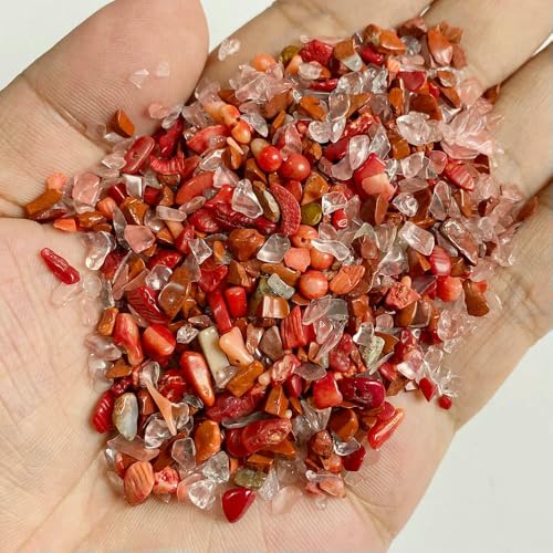 3–5 mm natürlicher Kristallquarz-Steinkies, Reiki-Heilung, getrommelte Achate, Tigeraugen, Türkisen, Edelsteinsplitter für die Dekoration von Heimaquarien, gemischt, 20 g 3–5 mm natürlicher Kristallquarz-Steinkies, Reiki-Heilung, getrommelte Achate, Tigeraugen, Türkisen, Edelsteinsplitter für die Dekoration von Heimaquarien, gemischt, 20 g von HDJSDB
