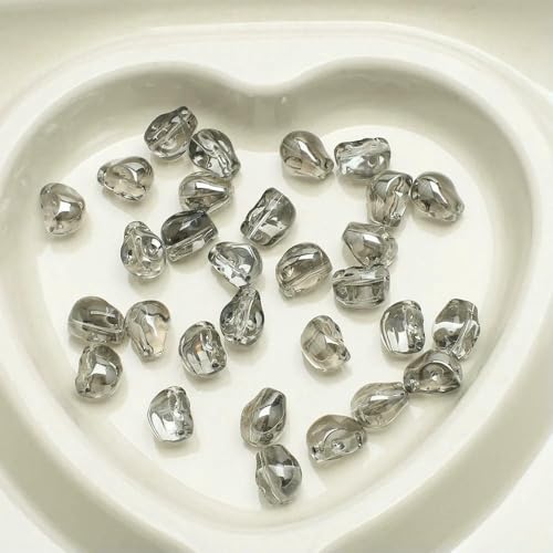 30 Stück/Los 8 x 10 mm facettierte Kristallglas-Distanzperlen für die Schmuckherstellung, Ohrringe, Halsketten, DIY-Bastelzubehör, GD04 30 Stück/Los 8 x 10 mm facettierte Kristallglas-Distanzperlen für die Schmuckherstellung, Ohrringe, Halsketten, DIY-Bastelzubehör, GD04 von HDJSDB