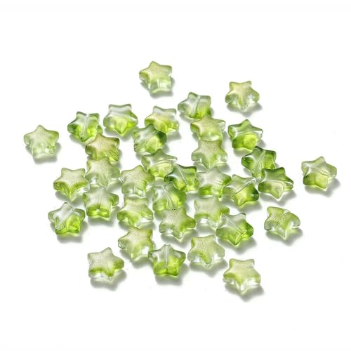 30 Stück 8/9 mm AB-Farbe Fünfzackige Sternperlen Tschechisches Glas Lose Abstandsperlen für die Schmuckherstellung Haarnadel Handgefertigtes DIY-Zubehör-Grün 9 mm-30 Stück 30 Stück 8/9 mm AB-Farbe Fünfzackige Sternperlen Tschechisches Glas Lose Abstandsperlen für die Schmuckherstellung Haarnadel Handgefertigtes DIY-Zubehör-Grün 9 mm-30 Stück von HDJSDB