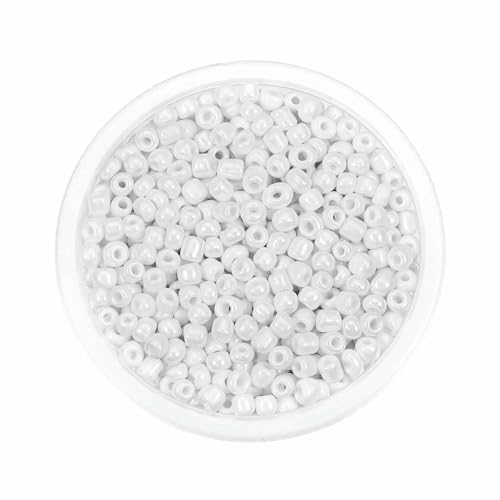 300 Stück 3/4,0 mm tschechische Glasperlen, rundes Loch, lose Kristallperlen, DIY-Armband, Halskette für Schmuckherstellung, Zubehör, Zubehör, Weiß, 4,0 mm, 300 Stück 300 Stück 3/4,0 mm tschechische Glasperlen, rundes Loch, lose Kristallperlen, DIY-Armband, Halskette für Schmuckherstellung, Zubehör, Zubehör, Weiß, 4,0 mm, 300 Stück von HDJSDB