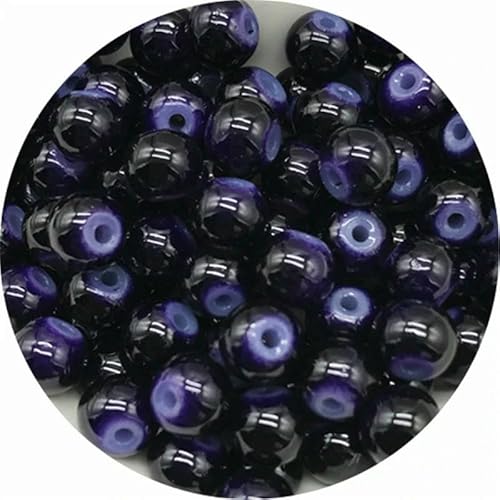 4,0 mm 6 mm 8 mm 10 mm Glasperlen, runde Form, lose Abstandsperlen zur Schmuckherstellung, DIY-Charms, Armbänder, Halsketten, Zubehör-01-8 mm, 30 Stück 4,0 mm 6 mm 8 mm 10 mm Glasperlen, runde Form, lose Abstandsperlen zur Schmuckherstellung, DIY-Charms, Armbänder, Halsketten, Zubehör-01-8 mm, 30 Stück von HDJSDB