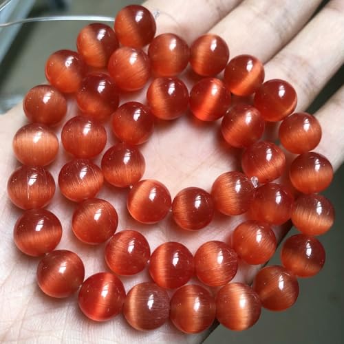 4/6/8/10/12 mm rosafarbene Katzenaugen-Opalperlen, Naturstein, Glas, lose Perlen zur Schmuckherstellung, DIY-Armbänder, Zubehör, 15 Zoll, rot, 8 mm, 46 Stück Perlen 4/6/8/10/12 mm rosafarbene Katzenaugen-Opalperlen, Naturstein, Glas, lose Perlen zur Schmuckherstellung, DIY-Armbänder, Zubehör, 15 Zoll, rot, 8 mm, 46 Stück Perlen von HDJSDB