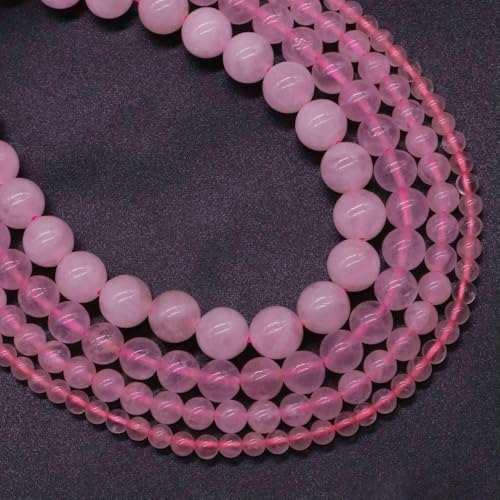 4/6/8/10 mm Tigerauge-Perlen, Naturstein, Heilkristall, Quarz, rund, lose Abstandsperlen zur Schmuckherstellung, DIY-Armband, Halskette, Rosenquarz, 8 mm, 45–48 Stück 4/6/8/10 mm Tigerauge-Perlen, Naturstein, Heilkristall, Quarz, rund, lose Abstandsperlen zur Schmuckherstellung, DIY-Armband, Halskette, Rosenquarz, 8 mm, 45–48 Stück von HDJSDB