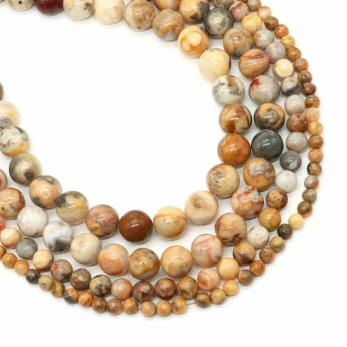 4/6/8/10 mm Tigerauge-Perlen, Naturstein, Heilkristall, Quarz, rund, lose Abstandsperlen zur Schmuckherstellung, DIY-Armband, Halskette – verrückter Achat – 10 mm, 35–39 Stück 4/6/8/10 mm Tigerauge-Perlen, Naturstein, Heilkristall, Quarz, rund, lose Abstandsperlen zur Schmuckherstellung, DIY-Armband, Halskette – verrückter Achat – 10 mm, 35–39 Stück von HDJSDB