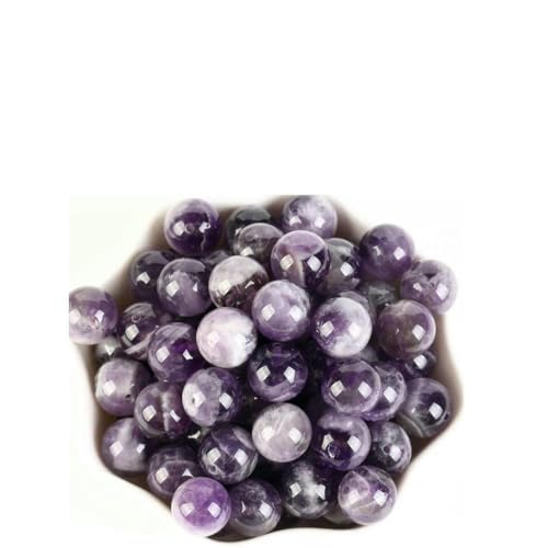 4–12 mm Natursteinperlen, Lava, Amethyst, Tigerauge, Quarz, Achate, runde lose Perlen zur Schmuckherstellung, DIY-Armbandzubehör, Dream Purple Amethyst, 10 mm, 36–37 Stück 4–12 mm Natursteinperlen, Lava, Amethyst, Tigerauge, Quarz, Achate, runde lose Perlen zur Schmuckherstellung, DIY-Armbandzubehör, Dream Purple Amethyst, 10 mm, 36–37 Stück von HDJSDB