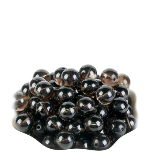 4–12 mm Natursteinperlen, Lava, Amethyst, Tigerauge, Quarz, Achate, runde lose Perlen zur Schmuckherstellung, DIY-Armbandzubehör, Rauchquarz, 12 mm, 29–30 Stück 4–12 mm Natursteinperlen, Lava, Amethyst, Tigerauge, Quarz, Achate, runde lose Perlen zur Schmuckherstellung, DIY-Armbandzubehör, Rauchquarz, 12 mm, 29–30 Stück von HDJSDB