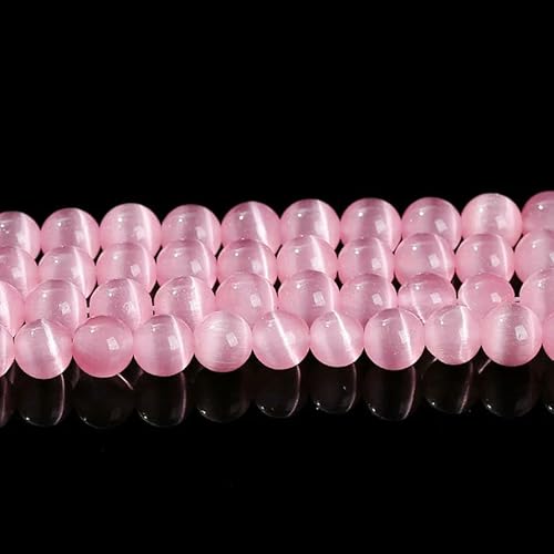 4 6 8 10 mm dunkelrosa Katzenaugen-Steinperle, rund, lose, glatte Abstandsperle zur Schmuckherstellung, DIY-Halsketten, Armband-Accessoires, Katzenaugen-Stein, ca. 10 mm, 37 Stück 4 6 8 10 mm dunkelrosa Katzenaugen-Steinperle, rund, lose, glatte Abstandsperle zur Schmuckherstellung, DIY-Halsketten, Armband-Accessoires, Katzenaugen-Stein, ca. 10 mm, 37 Stück von HDJSDB