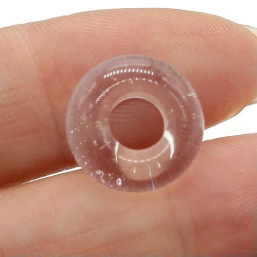 4 Stück/Los Natürliche Achate Perlen mit großem Loch, Abakus-Form, lose Perlen für die Herstellung von Schmuckketten, Größe 7 x 14,0 mm, Loch 6 mm, Großhandel, klarer Quarz, 7 x 14,0 mm 4 Stück/Los Natürliche Achate Perlen mit großem Loch, Abakus-Form, lose Perlen für die Herstellung von Schmuckketten, Größe 7 x 14,0 mm, Loch 6 mm, Großhandel, klarer Quarz, 7 x 14,0 mm von HDJSDB