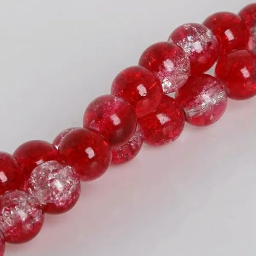 40–100 Stück 4 6 8 10 mm doppelfarbige Crackle-Glasperlen, runde lose Abstandsperlen zur Schmuckherstellung, DIY-Charm-Armband, Rot, 4,0 mm, Loch 2 mm, 100 Stück 40–100 Stück 4 6 8 10 mm doppelfarbige Crackle-Glasperlen, runde lose Abstandsperlen zur Schmuckherstellung, DIY-Charm-Armband, Rot, 4,0 mm, Loch 2 mm, 100 Stück von HDJSDB