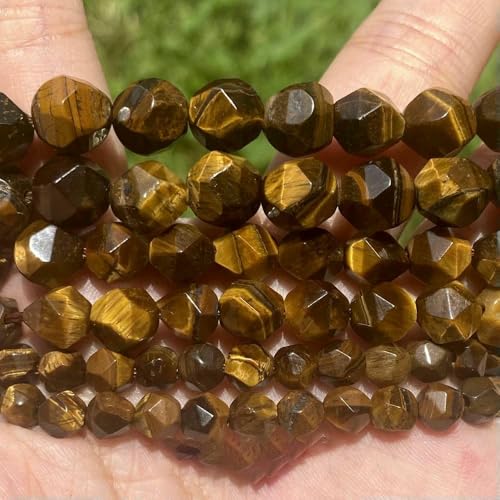 45 Arten Tigerauge Steinperlen Natur Gelb Cabochon Rund Facettiert Quadrat Lose Perlen Passend für Modeschmuck Herstellung Handarbeit Lieferung-8mm Groß Facettiert 45 Arten Tigerauge Steinperlen Natur Gelb Cabochon Rund Facettiert Quadrat Lose Perlen Passend für Modeschmuck Herstellung Handarbeit Lieferung-8mm Groß Facettiert von HDJSDB