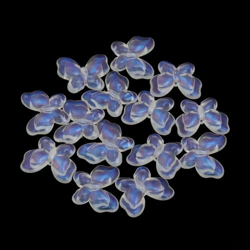 5–100 Stück Acrylperlen, verschiedene Formen, weiße Abstandsperlen für DIY-Armbänder, Halsketten, Ohrringe, Schmuckherstellung, Zubehör, Stil 11 (50 Stück) von HDJSDB