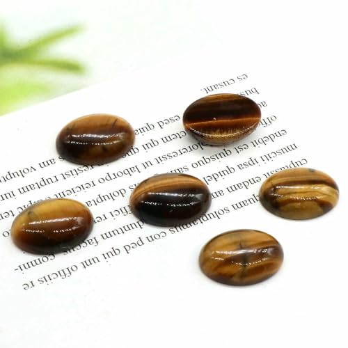 5 Stück/Los Naturkristalle Stein Oval Cabochon Perlen Flache Rückseite Cab Cameo DIY Ring Anhänger Halskette Schmuckherstellung Zubehör-Tigerauge-30x40mm 5 Stück/Los Naturkristalle Stein Oval Cabochon Perlen Flache Rückseite Cab Cameo DIY Ring Anhänger Halskette Schmuckherstellung Zubehör-Tigerauge-30x40mm von HDJSDB