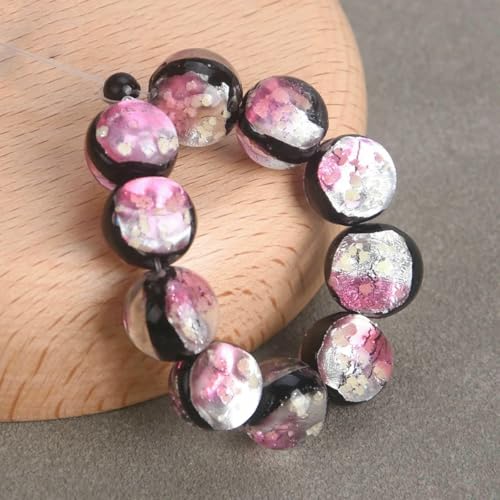 5 Stück 8 mm 10 mm 12 mm runde leuchtende, beidseitig handgefertigte lose Lampwork-Glasperlen zur Schmuckherstellung, DIY-Bastelarbeiten, 1 Rosa, 8 mm 5 Stück 8 mm 10 mm 12 mm runde leuchtende, beidseitig handgefertigte lose Lampwork-Glasperlen zur Schmuckherstellung, DIY-Bastelarbeiten, 1 Rosa, 8 mm von HDJSDB