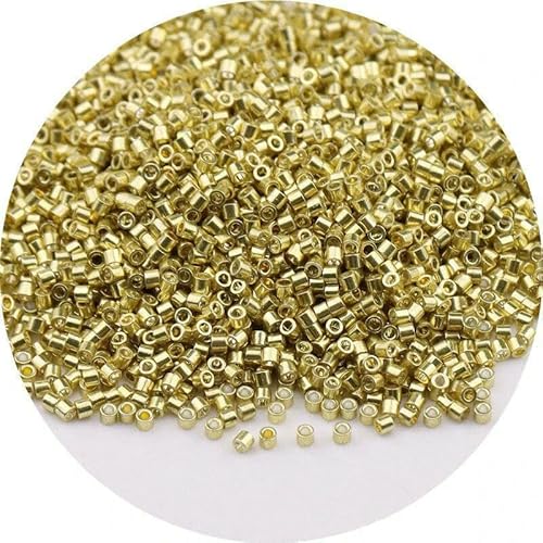 5 g/10 g 1,6 mm japanische Glasperlen in Metallic-Bronze, 11/0, gleichmäßig undurchsichtige Abstandsperlen für die Schmuckherstellung, DIY-Nähzubehör, 036, 10 g, 1680 Stück 5 g/10 g 1,6 mm japanische Glasperlen in Metallic-Bronze, 11/0, gleichmäßig undurchsichtige Abstandsperlen für die Schmuckherstellung, DIY-Nähzubehör, 036, 10 g, 1680 Stück von HDJSDB