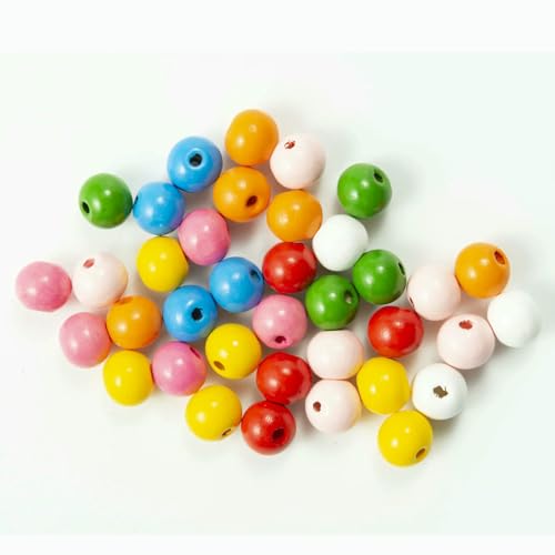 50 Stück 16 mm 0,63 Zoll natürliche Holzperlen, mehrfarbig, rund, zum Selbermachen, Basteln, Holzarmbänder, Halsketten, Schmuckzubehör, mehrfarbig, 16 mm 50 Stück 16 mm 0,63 Zoll natürliche Holzperlen, mehrfarbig, rund, zum Selbermachen, Basteln, Holzarmbänder, Halsketten, Schmuckzubehör, mehrfarbig, 16 mm von HDJSDB