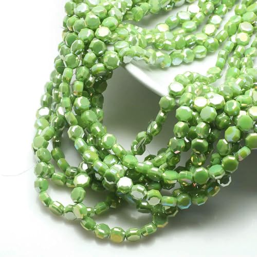 50 Stück AB-Farbe 8 mm runde flache Rückseite facettierte Glasperlen lose Kristall-Accessoires für DIY-Schmuckherstellung Ohrring-Halskette-LvCi ab 50 Stück AB-Farbe 8 mm runde flache Rückseite facettierte Glasperlen lose Kristall-Accessoires für DIY-Schmuckherstellung Ohrring-Halskette-LvCi ab von HDJSDB