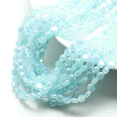 50 Stück AB-Farbe 8 mm runde flache facettierte Glasperlen lose Kristall-Accessoires für DIY-Schmuckherstellung Ohrring-Halskette-QHuLanYu ab 50 Stück AB-Farbe 8 mm runde flache facettierte Glasperlen lose Kristall-Accessoires für DIY-Schmuckherstellung Ohrring-Halskette-QHuLanYu ab von HDJSDB