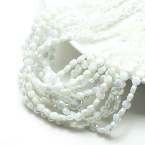50 Stück AB-Farbe 8 mm runde flache facettierte Glasperlen lose Kristallzubehör für DIY-Schmuckherstellung Ohrring Halskette-CiBai ab 50 Stück AB-Farbe 8 mm runde flache facettierte Glasperlen lose Kristallzubehör für DIY-Schmuckherstellung Ohrring Halskette-CiBai ab von HDJSDB